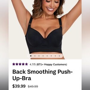 Push-up Bra and Shapewear set. Bra is size 34-36DD. Shapewear fits sizes M-L.